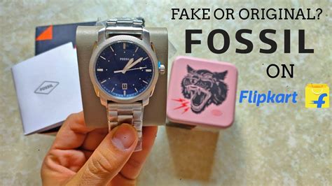 fossil fake watch|3 Ways to Identify a Fake Watch .